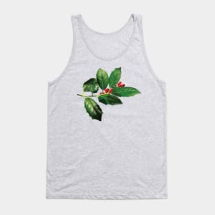 Sprig of Holly Tank Top